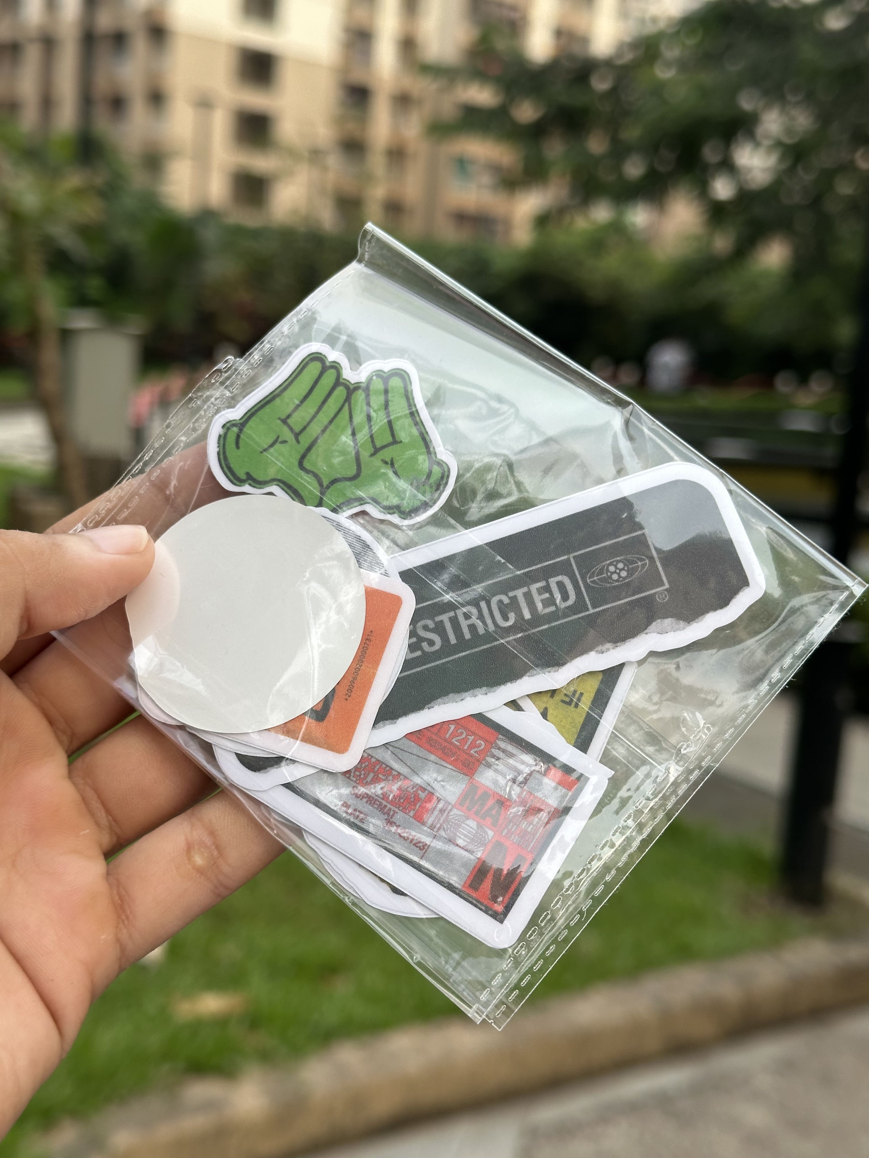 Chaos Stickers Pack [10 Stickers]