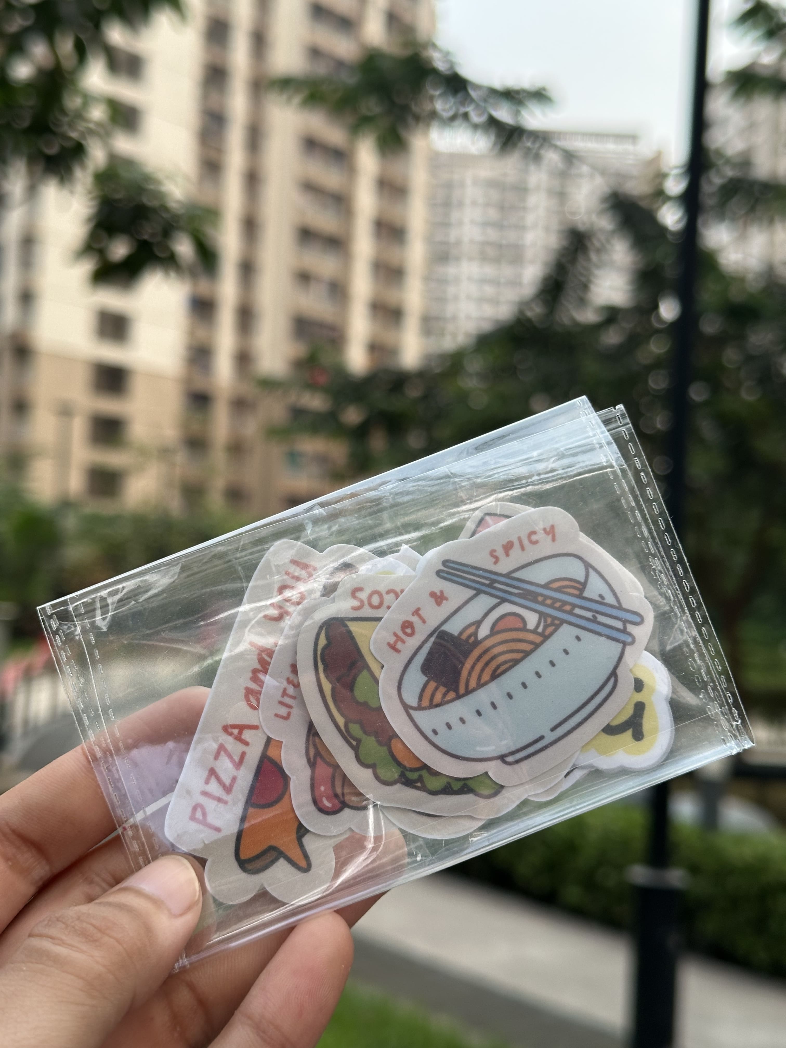 Foodie Stickers Pack [10 Stickers]