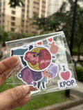 K-Pop Fever Stickers Pack [11 Stickers]