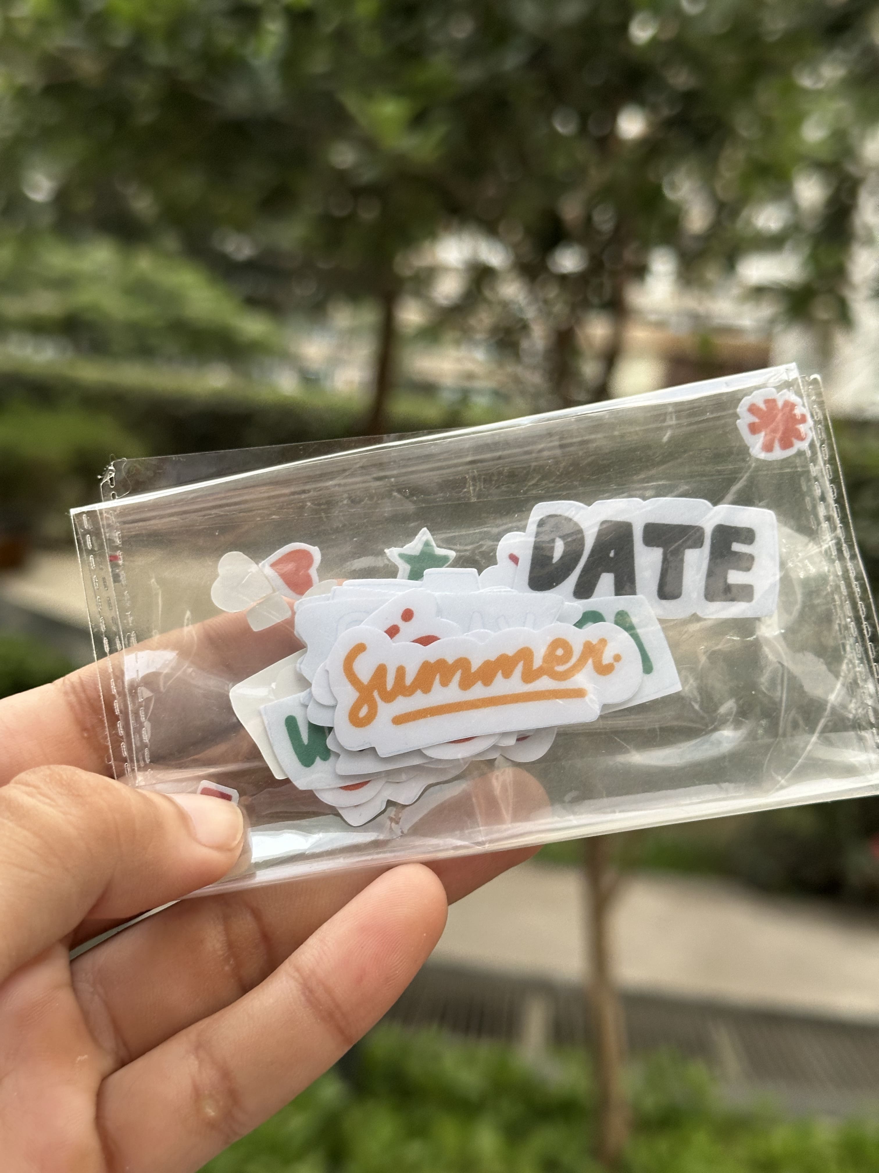 Summer Vibe Stickers Pack [14 Stickers]