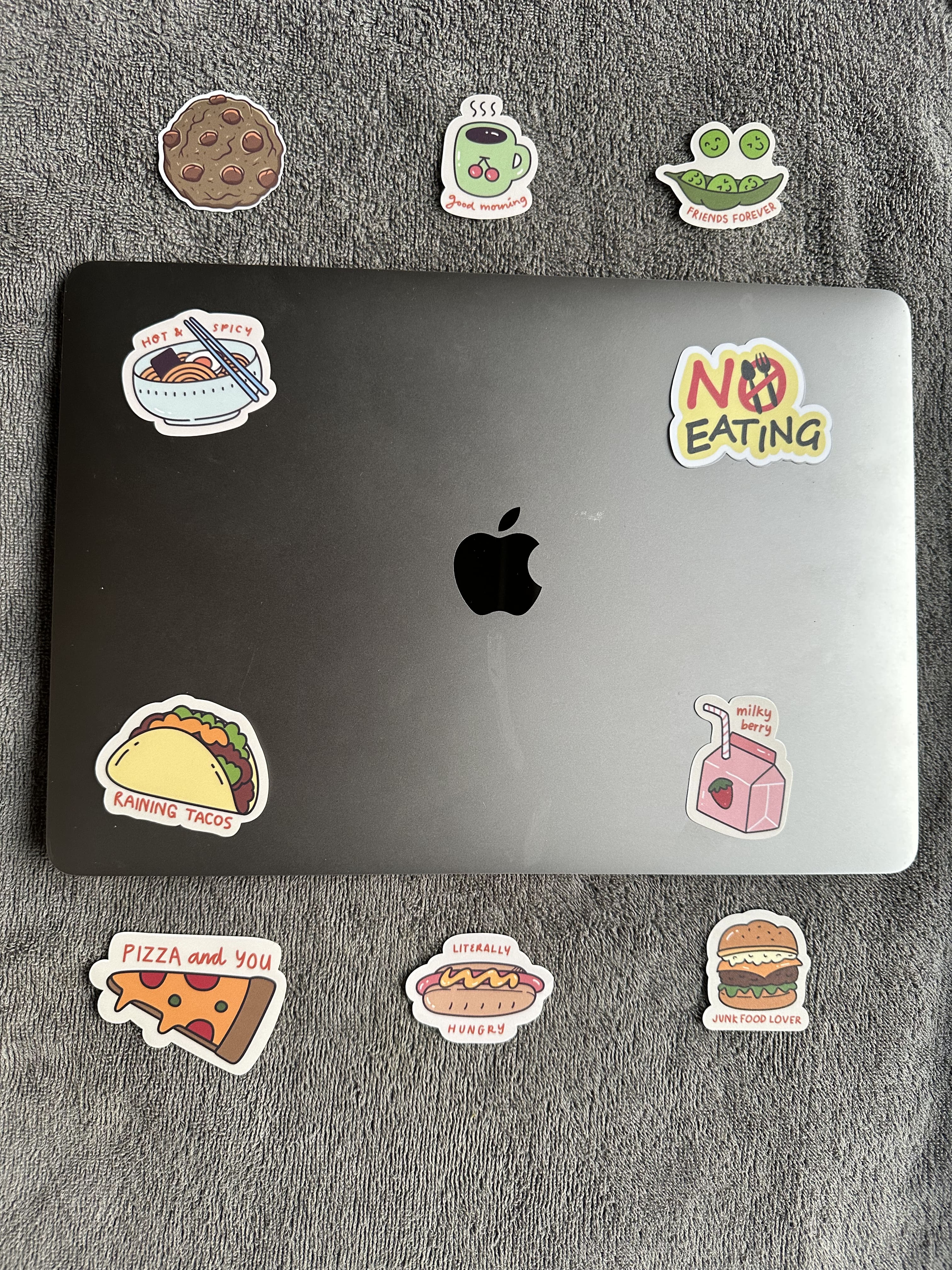 Foodie Stickers Pack [10 Stickers]