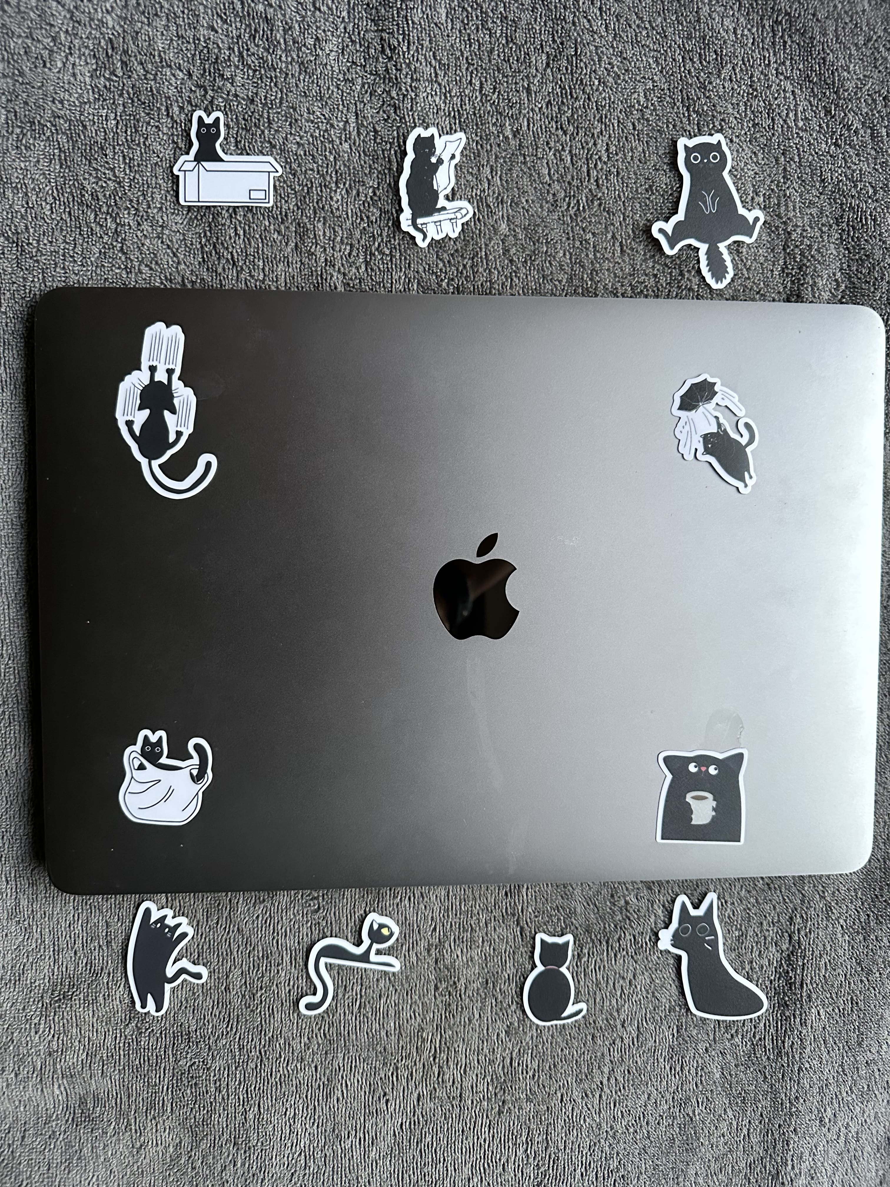 Kawai Kiki Cat Stickers Pack [10 Stickers]