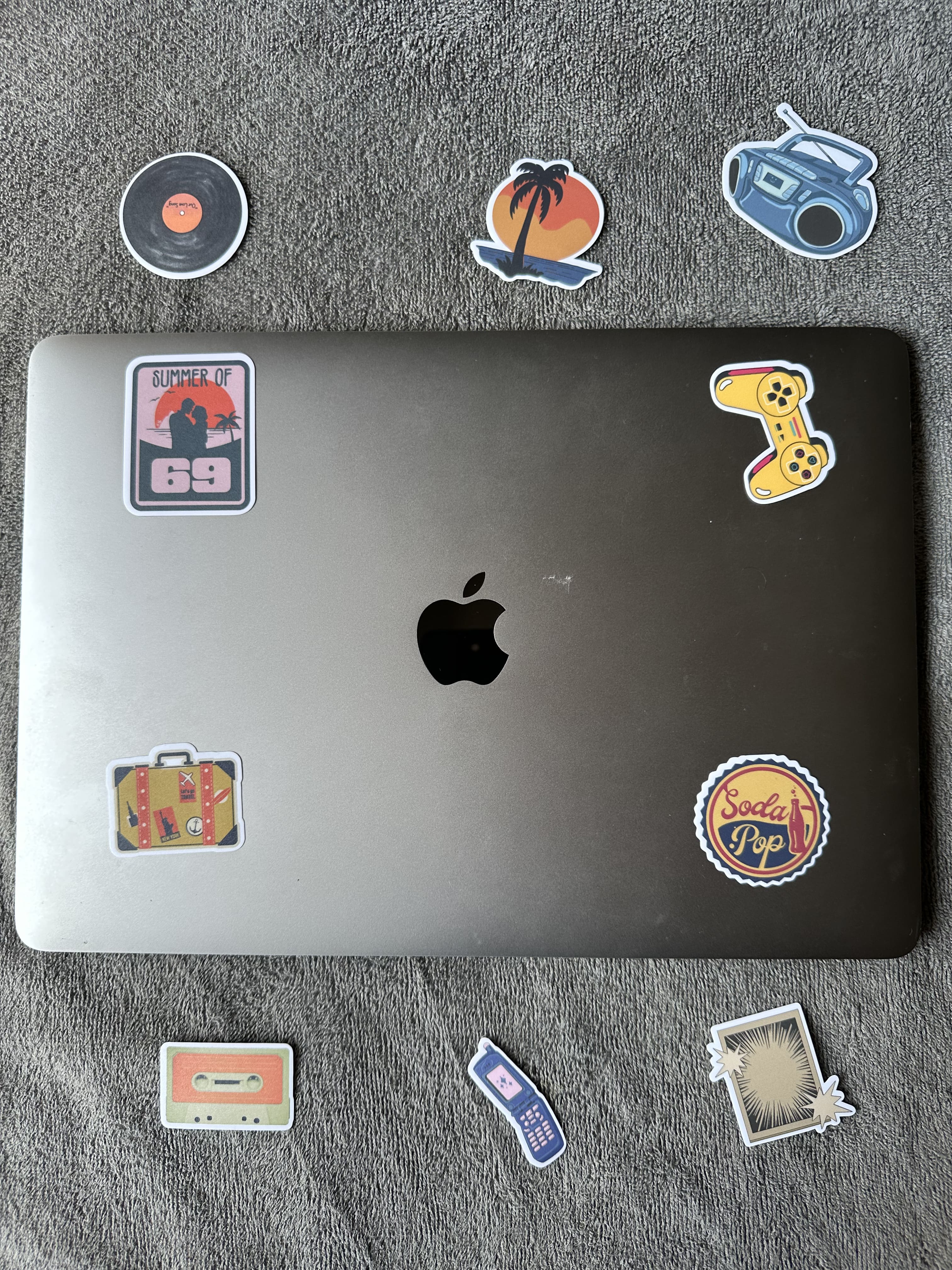 Old School Stickers Pack [10 Stickers]