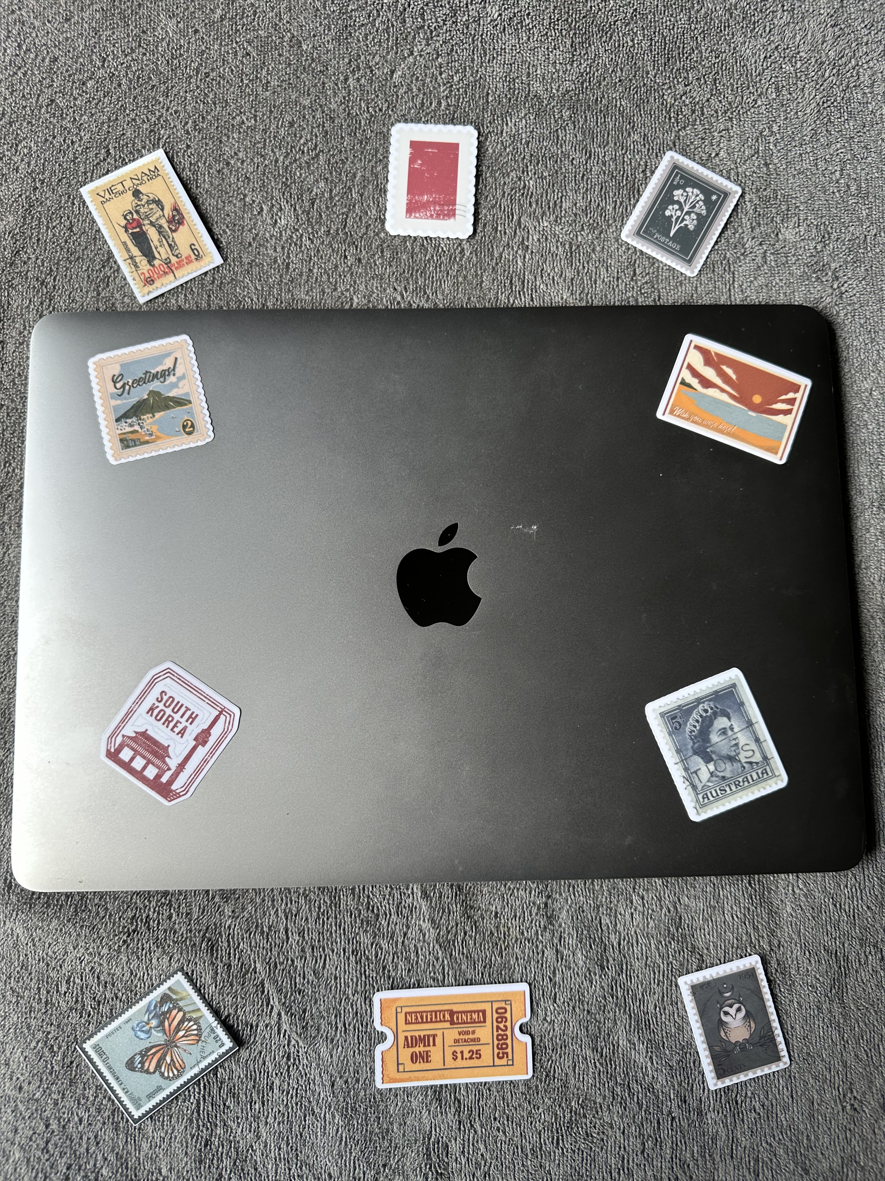 Travel Tokens Stickers Pack [10 Stickers]