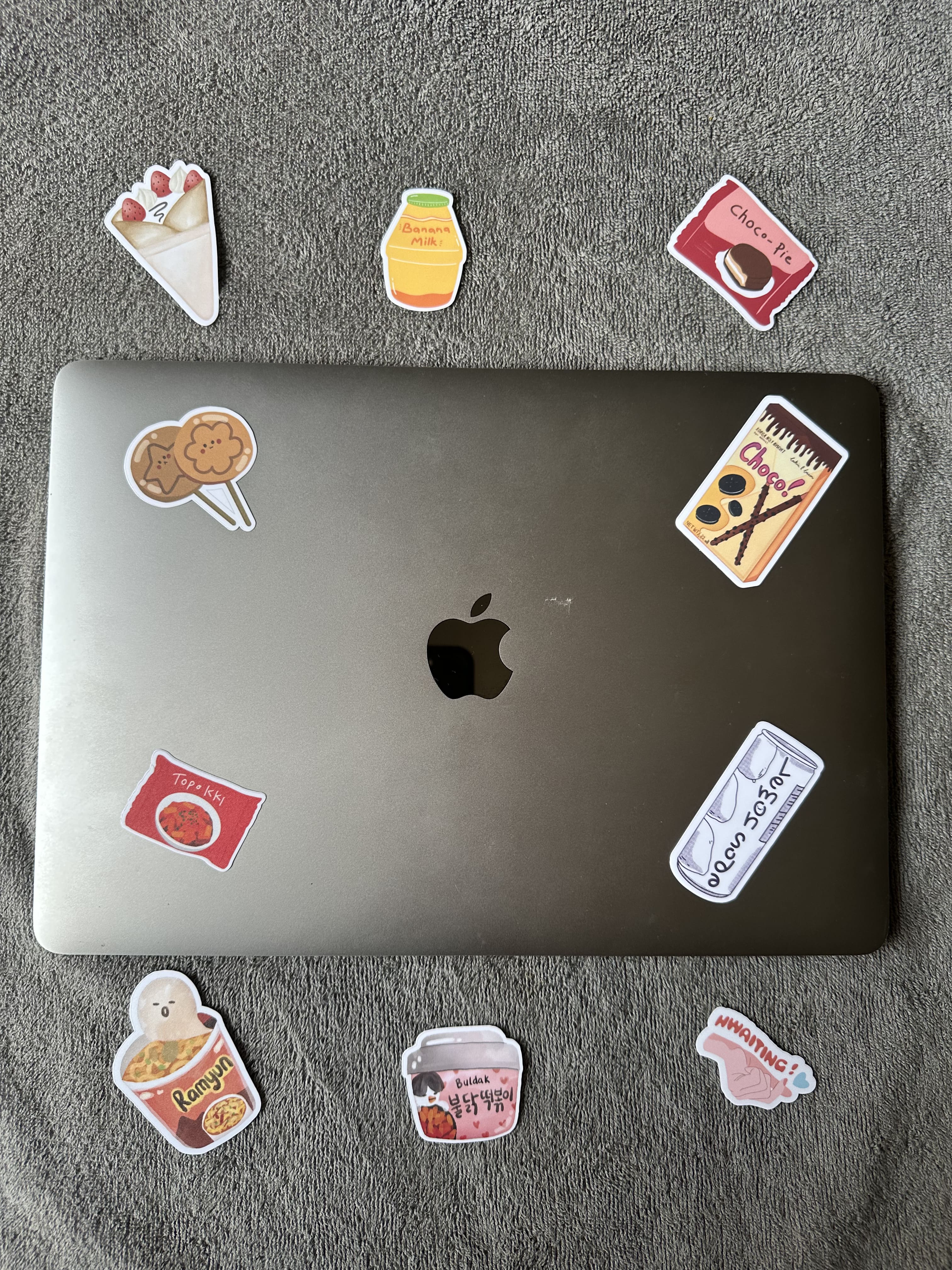 Asian Snack Stickers Pack [10 Stickers]