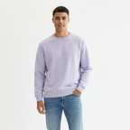 Men Sweatshirt Pure Cotton - LAVENDER