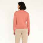 Women Sweatshirt Pure Cotton - CORAL