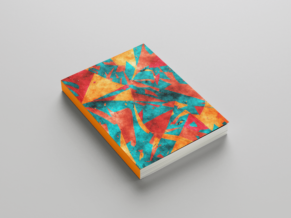 Abstract Art Journal, A5 UNRULED