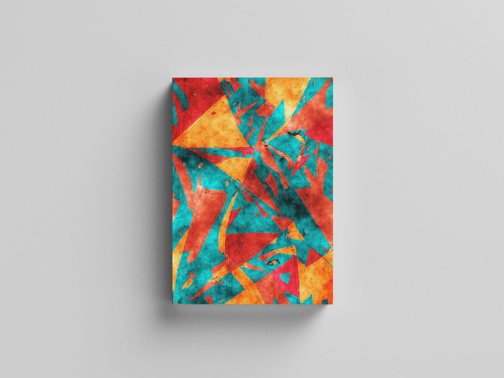 Abstract Art Journal, A5 UNRULED