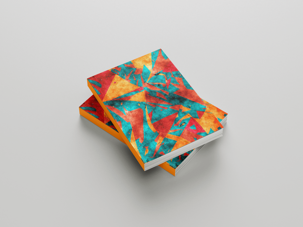 Abstract Art Journal, A5 UNRULED
