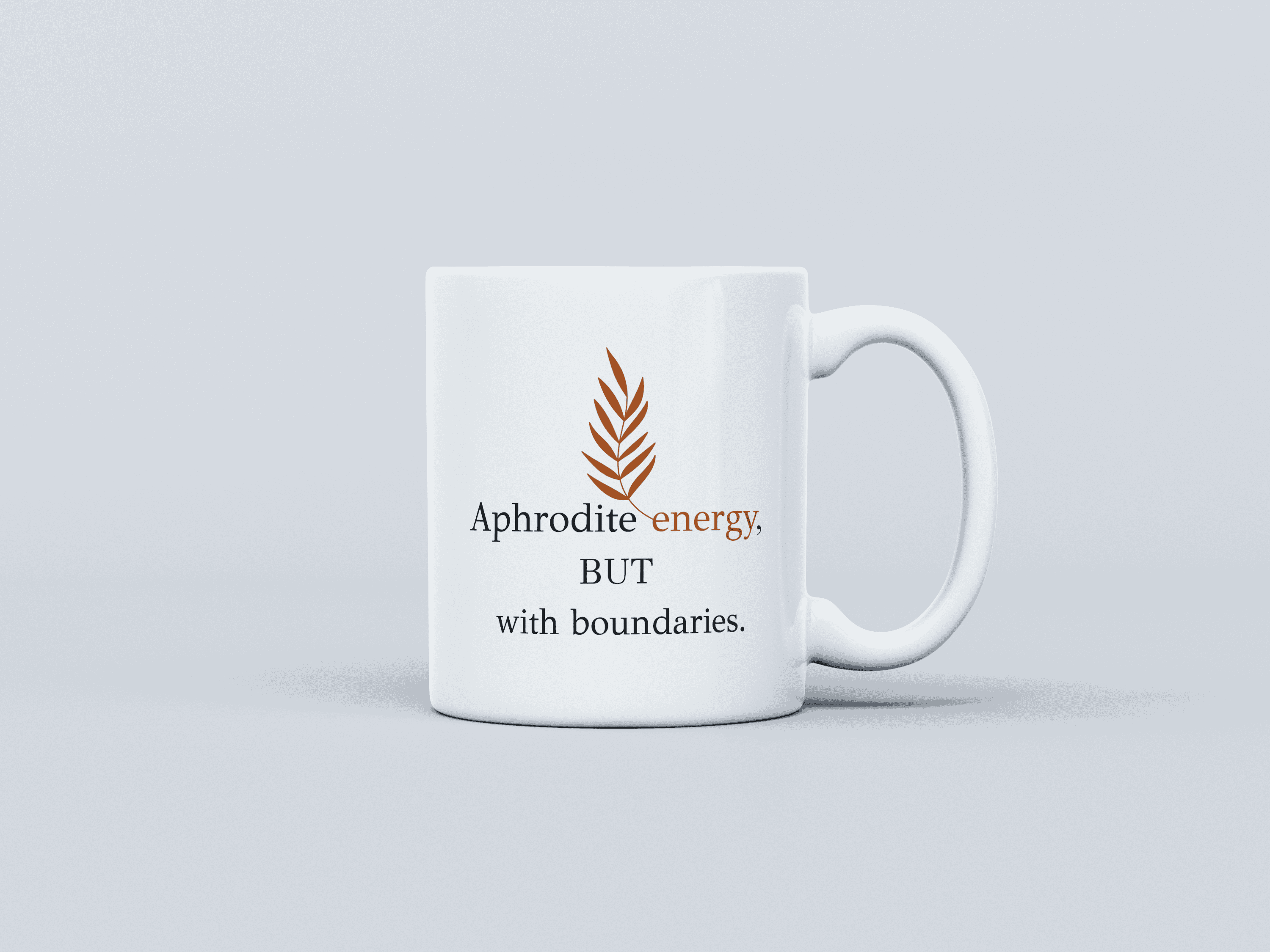 Aphrodite Energy White Coffee Mug