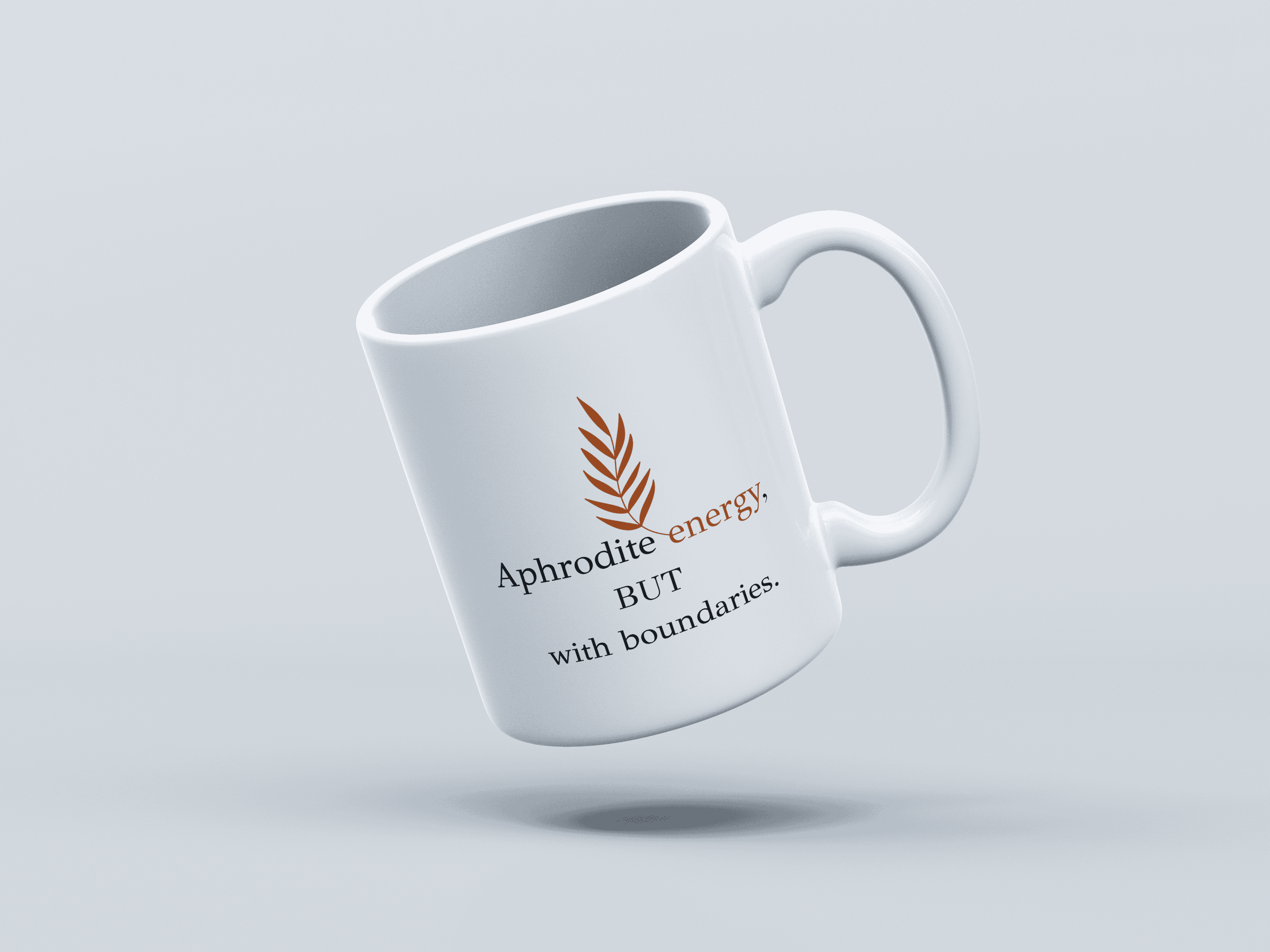 Aphrodite Energy White Coffee Mug