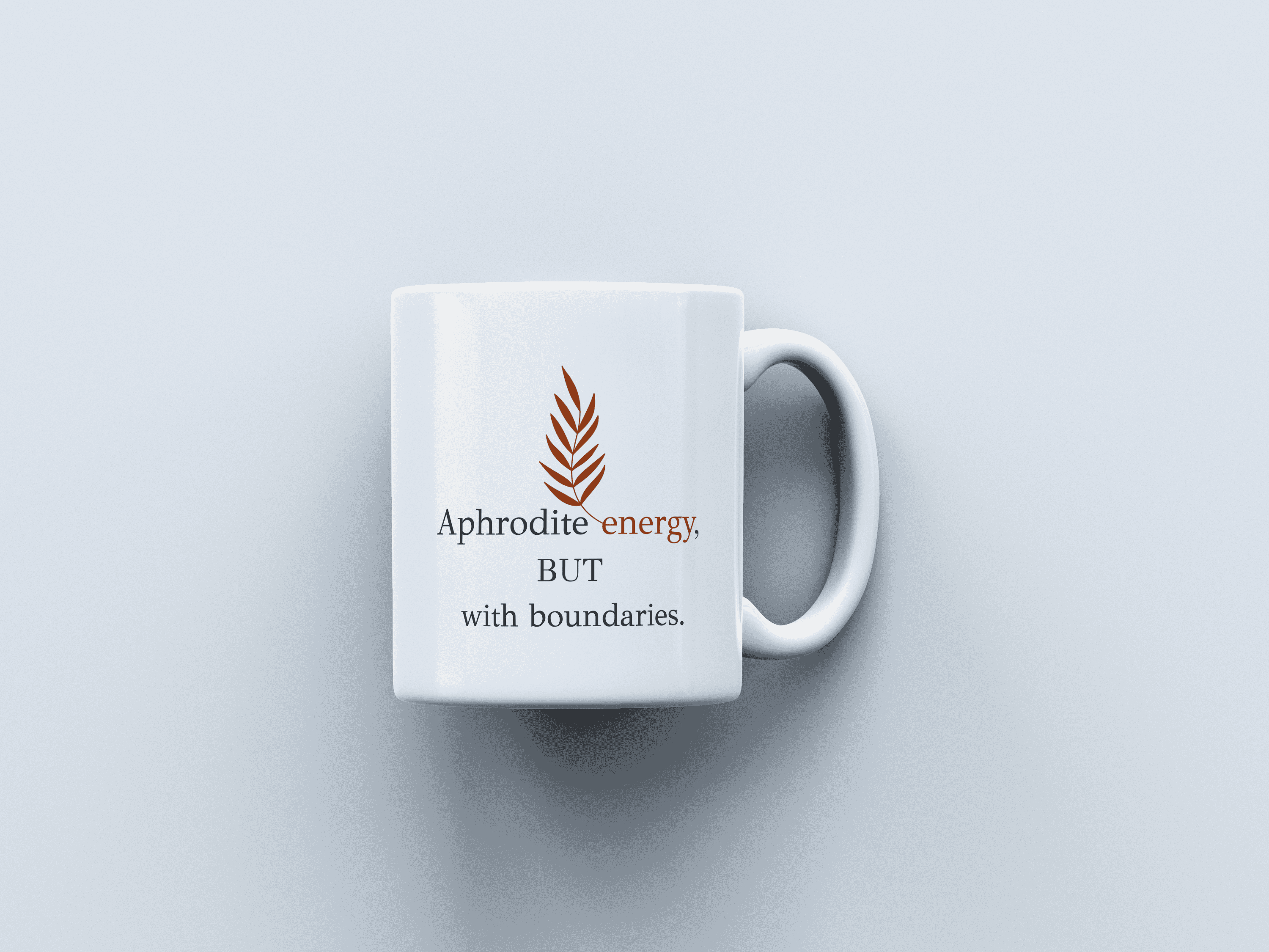Aphrodite Energy White Coffee Mug
