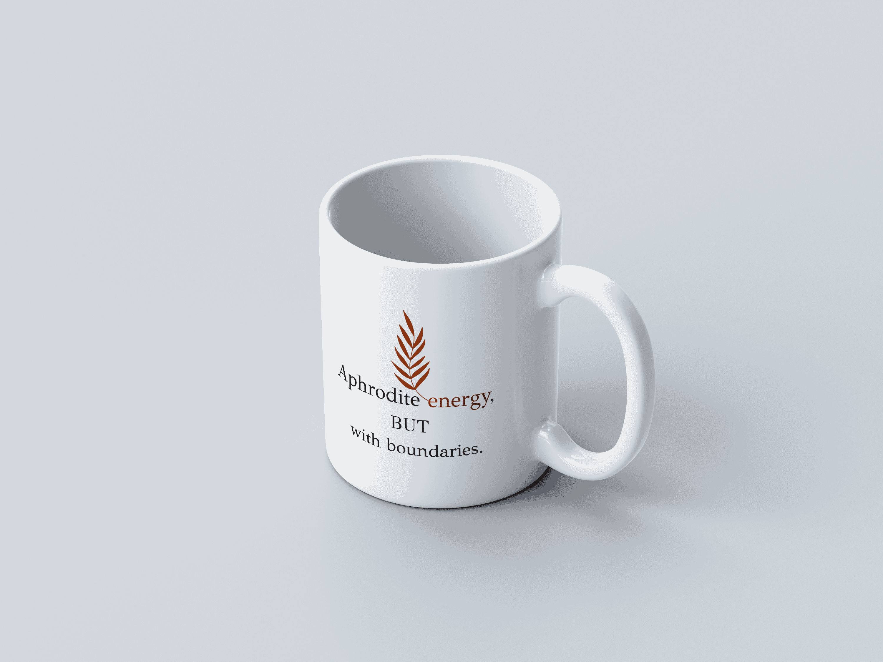 Aphrodite Energy White Coffee Mug