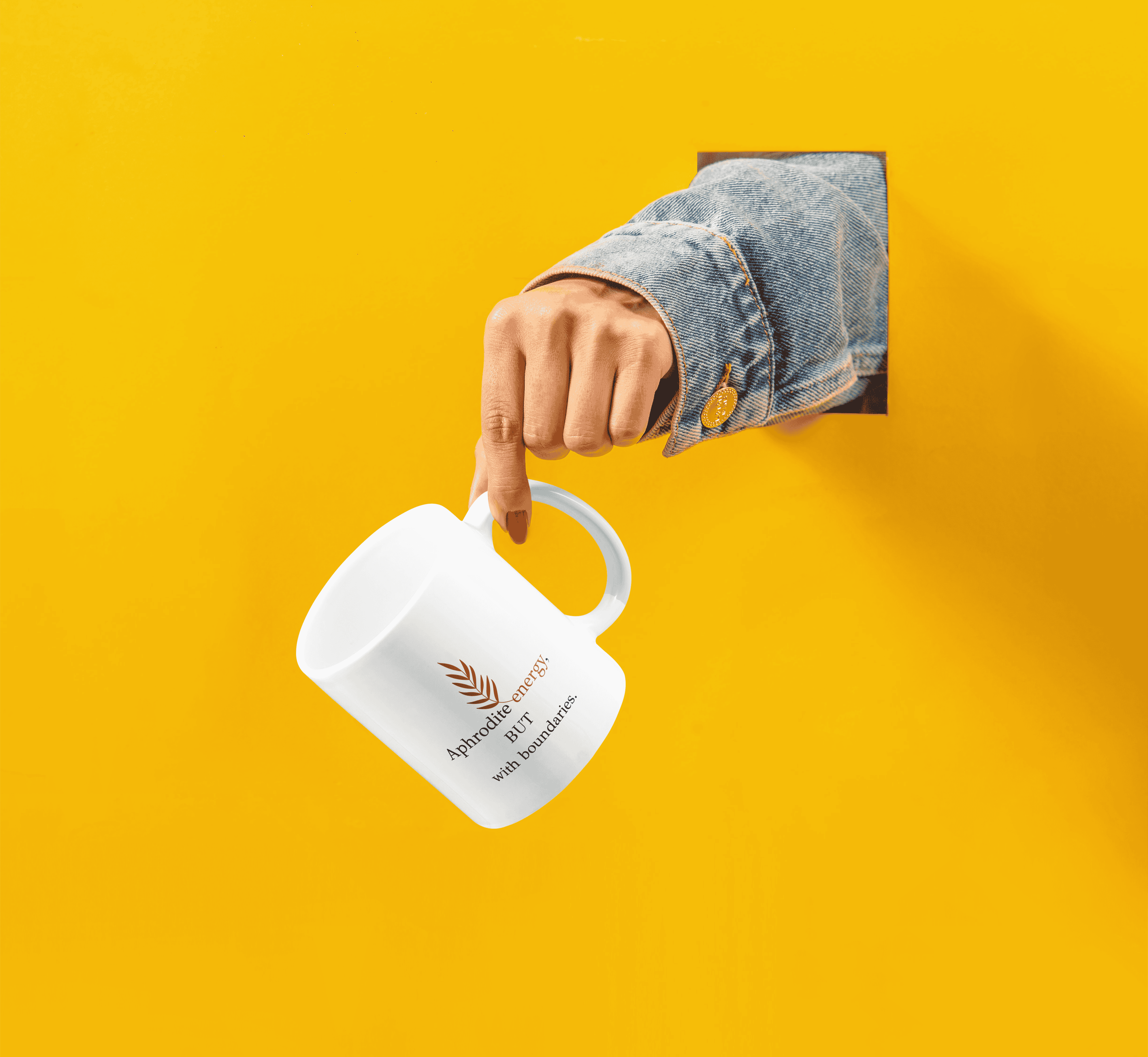 Aphrodite Energy White Coffee Mug