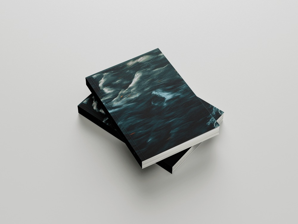 Azure Waves Journal, A5 UNRULED
