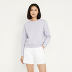Women Sweatshirt Pure Cotton - LAVENDER