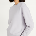 Women Sweatshirt Pure Cotton - LAVENDER