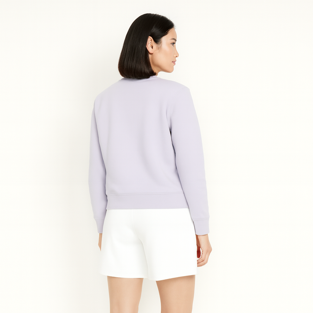 Women Sweatshirt Pure Cotton - LAVENDER