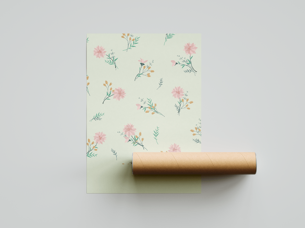 Floral Coquette Aesthetic Poster