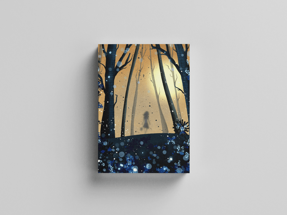 Blue Frost Journal, A5 UNRULED