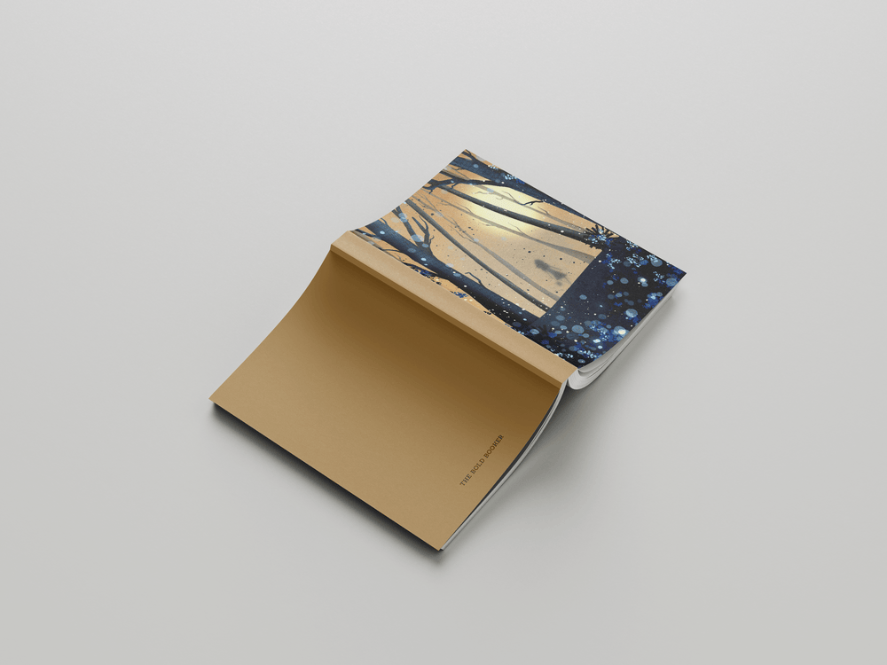 Blue Frost Journal, A5 UNRULED