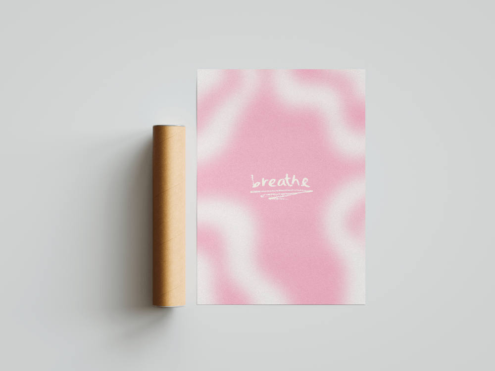 Breathe Aura Poster