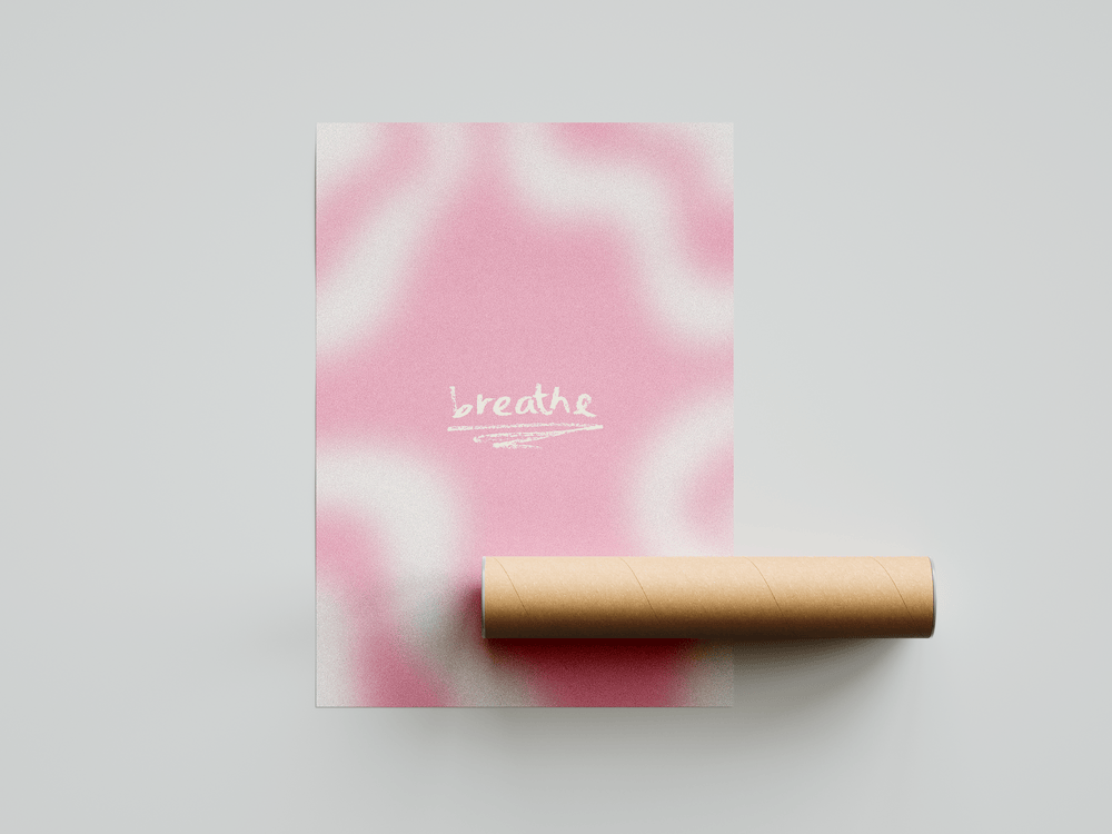 Breathe Aura Poster
