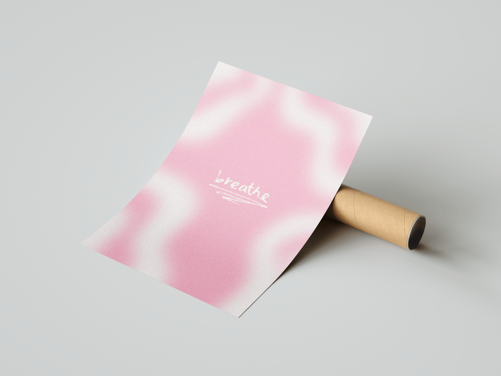 Breathe Aura Poster