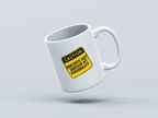 Personality White Coffee Mug
