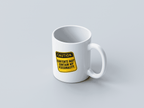 Personality White Coffee Mug