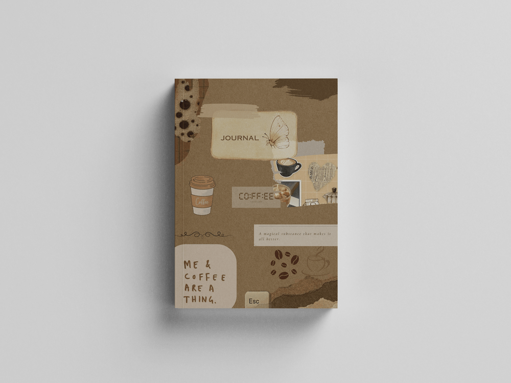 Espresso Yourself Journal, A5 UNRULED