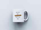 Coffeeholic White Coffee Mug