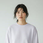 Women Loose Fit Sweatshirt Pure Cotton - Lanvender