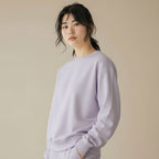 Women Loose Fit Sweatshirt Pure Cotton - Lanvender