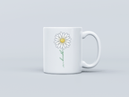 Diasy White Coffee Mug
