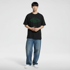 Easily Distracted Men Oversized T-shirt Pure Cotton - BLACK