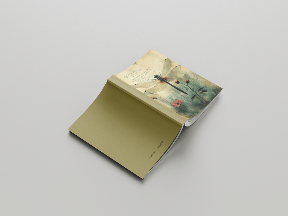Dragonfly Dusk Journal, A5 UNRULED
