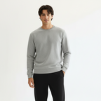 Men Sweatshirt Pure Cotton - GREY