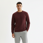 Men Sweatshirt Pure Cotton - MAROON