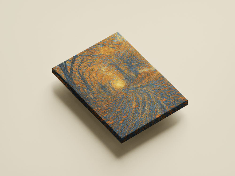 Fell in Fall Premium Canvas Art Print