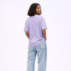 Tokyo 1980 Women Oversized T-shirt Pure Cotton - LAVENDER
