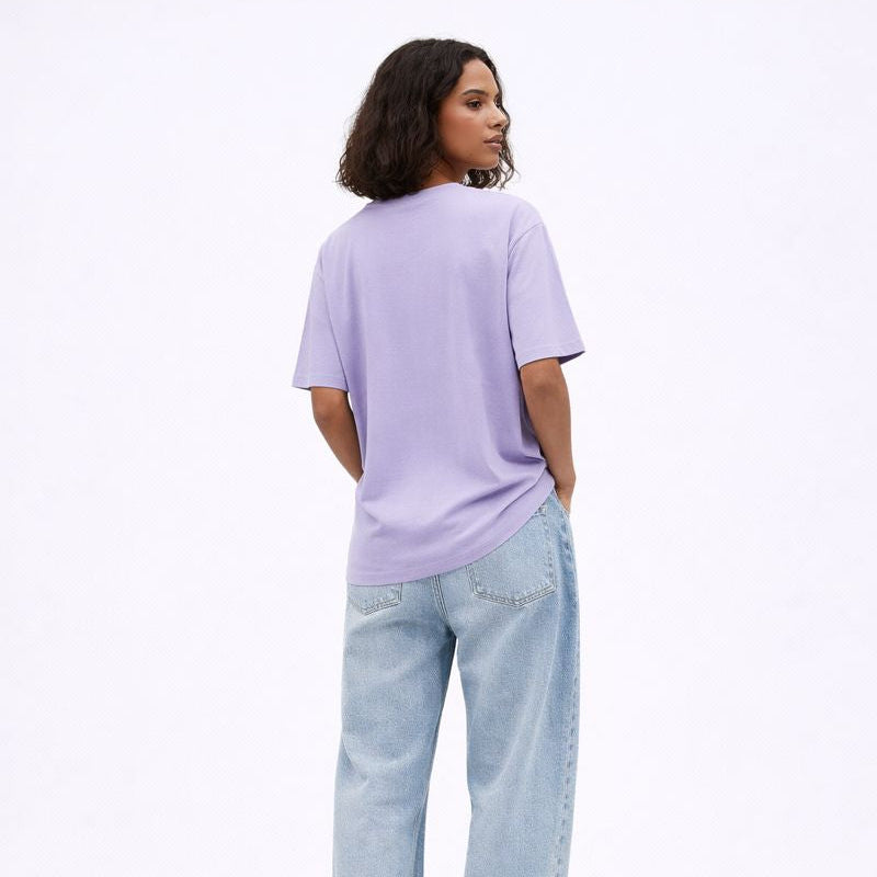 Tokyo 1980 Women Oversized T-shirt Pure Cotton - LAVENDER