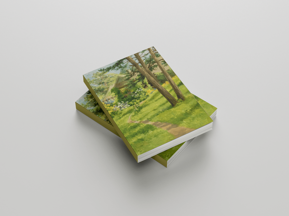 Cottagecore Aesthetic Journal, A5 UNRULED