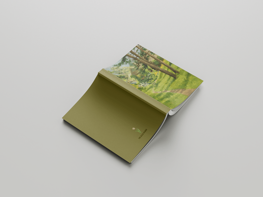 Cottagecore Aesthetic Journal, A5 UNRULED