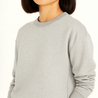 Women Sweatshirt Pure Cotton - GREY