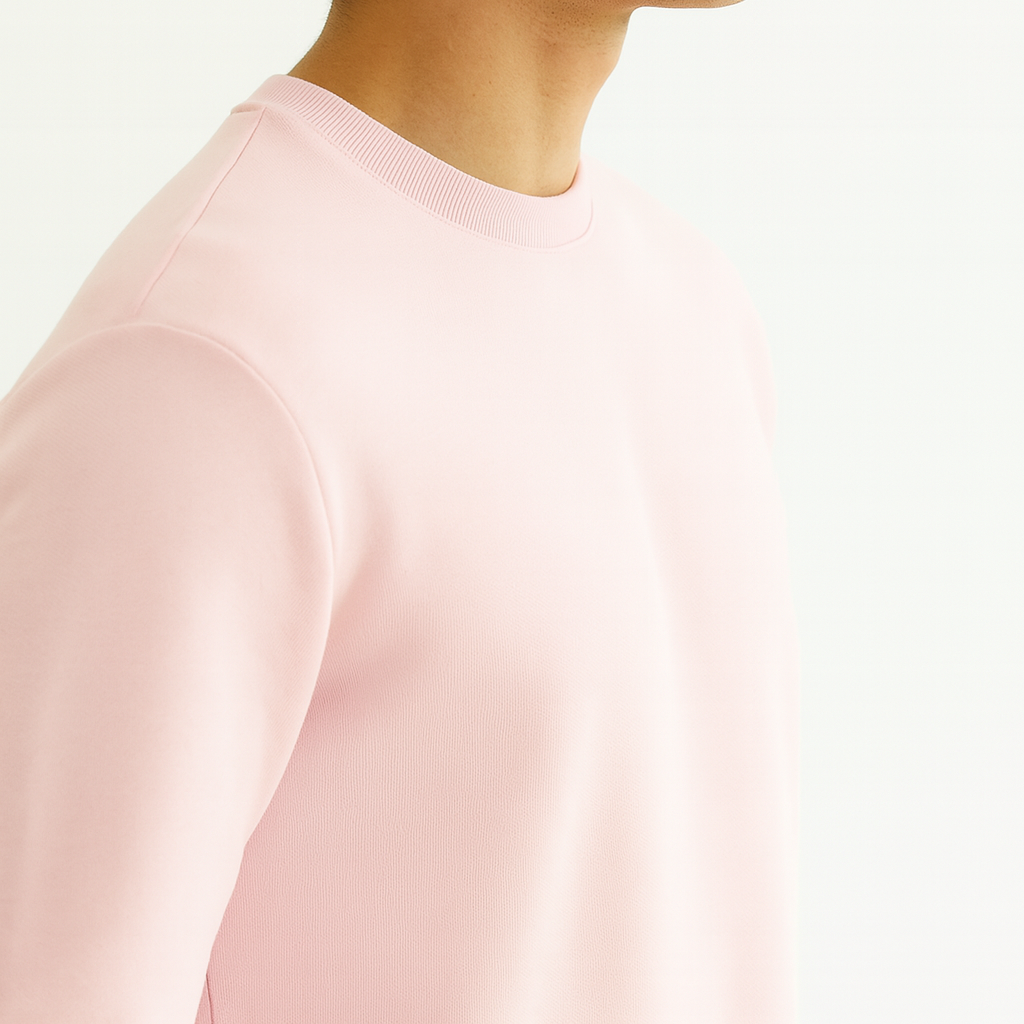 Men Sweatshirt Pure Cotton - PINK