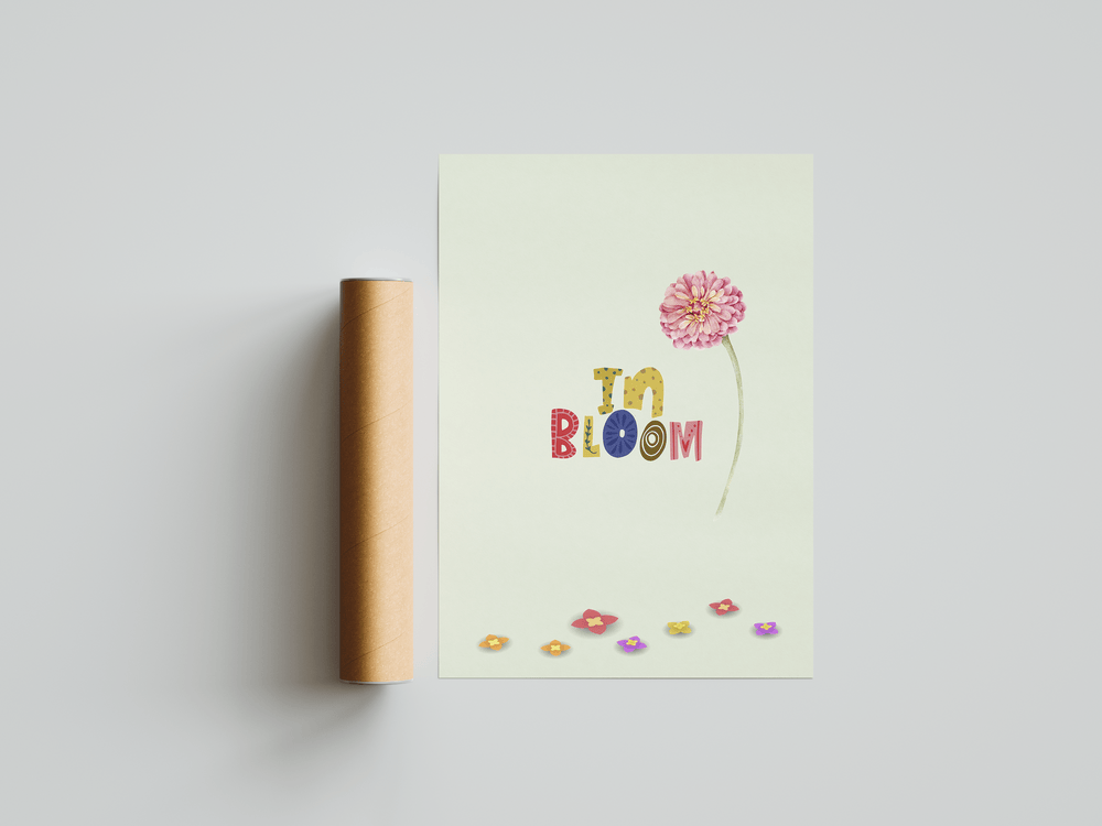 In Bloom Art Poster