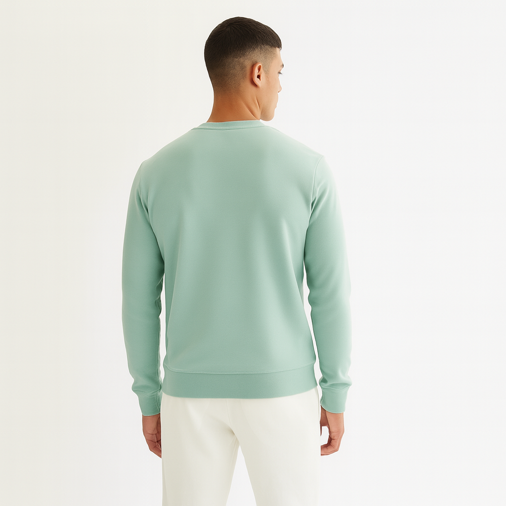 Men Sweatshirt Pure Cotton - MINT