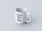 Raised By Jane Austen White Coffee Mug